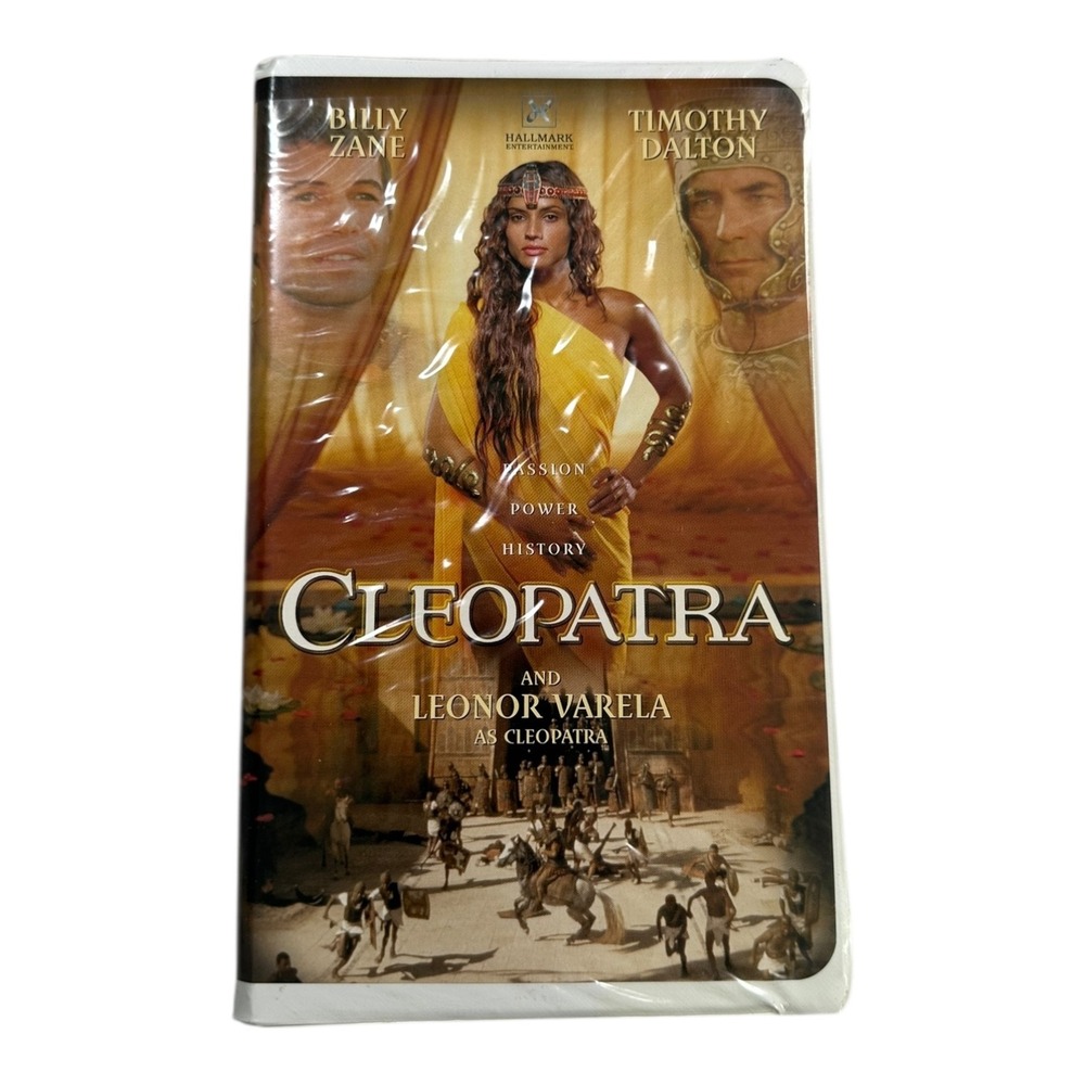 Cleopatra VHS Video Movie Leonor Varela Billy Zane Timothy Dalton Hallmark‎